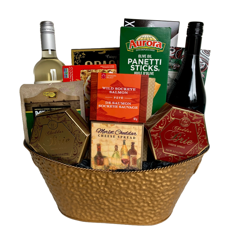 Cheers Wine Basket Surrey Gift Baskets